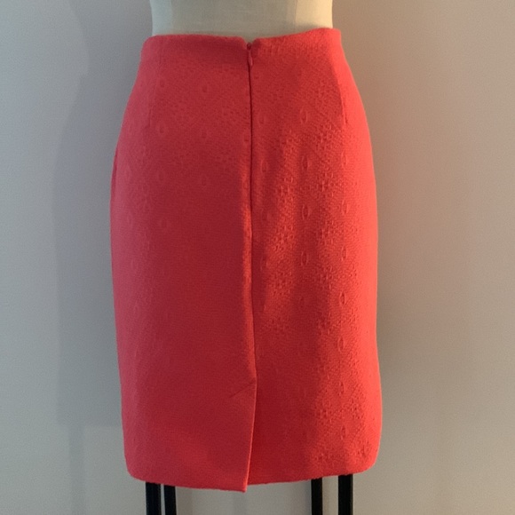 BANANA REPUBLIC- Pink fully lined pencil skirt, cotton blend. 10 - Picture 4 of 10